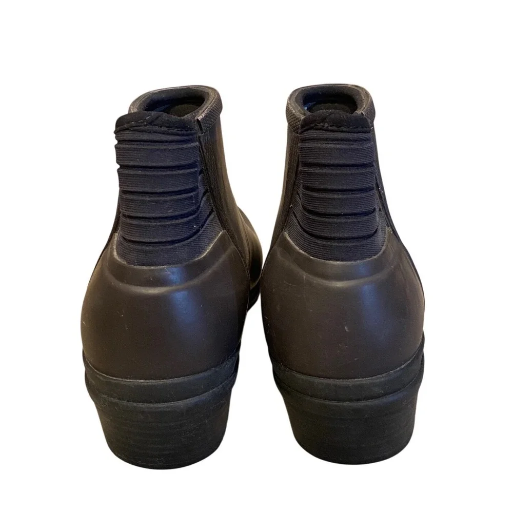 Bogs Vista Ankle Boots Brown Waterproof Rubber Rain Boots 72406-200 Womens 7
